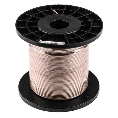 RS PRO Coaxial Cable, 100m, RG179B/U Coaxial, Unterminated