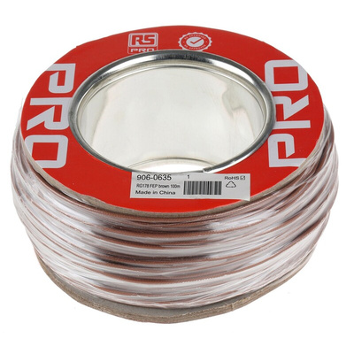 RS PRO Coaxial Cable, 100m, RG178B/U Coaxial, Unterminated