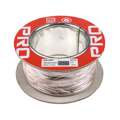 RS PRO Coaxial Cable, 25m, RG316 Coaxial, Unterminated