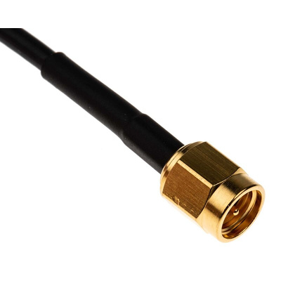 Telegartner Male SMA to Male SMA Coaxial Cable, 1m, RG174 Coaxial, Terminated