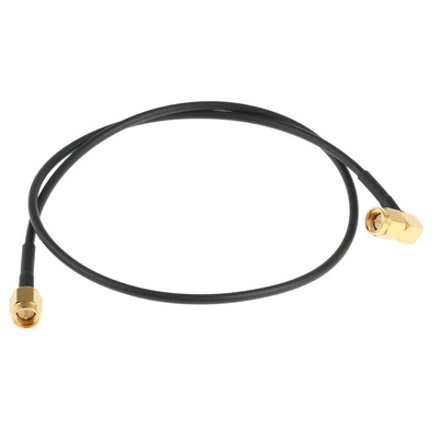 Telegartner Male SMA to Male SMA Coaxial Cable, 500mm, RG174 Coaxial, Terminated