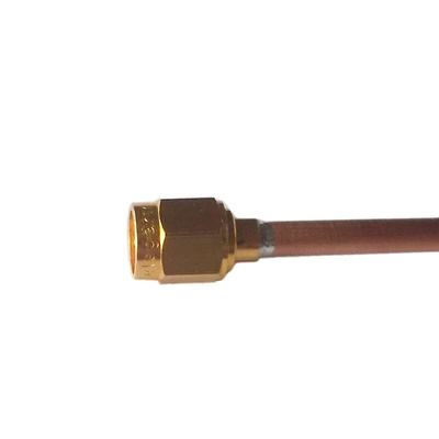 Telegartner Male SMA to Male SMA Coaxial Cable, 250mm, Semi Flex .85 (G11) Coaxial, Terminated