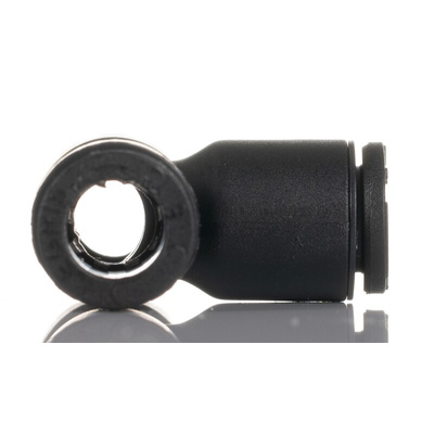 Legris LF3000 Series Tee Tube-to-Tube Adaptor Push In 6 mm, Push In 6 mm to Push In 6 mm, Tube-to-Tube Connection Style
