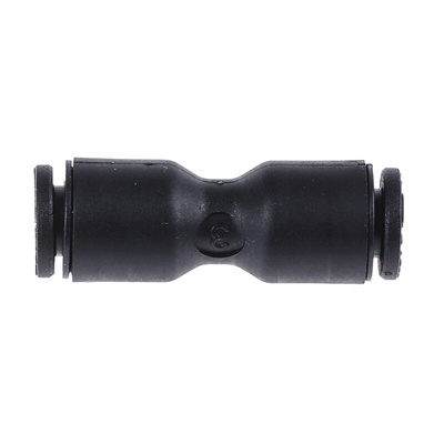 Legris LF3000 Series Straight Tube-to-Tube Adaptor, Push In 4 mm to Push In 4 mm, Tube-to-Tube Connection Style
