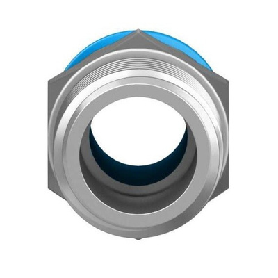 Festo QS Series Straight Threaded Adaptor, R 1/4 Male to Push In 8 mm, Threaded-to-Tube Connection Style, 153005