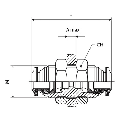 RS PRO Push-in Fitting, Push In 8 mm to Push In 8 mm, Tube-to-Tube Connection Style