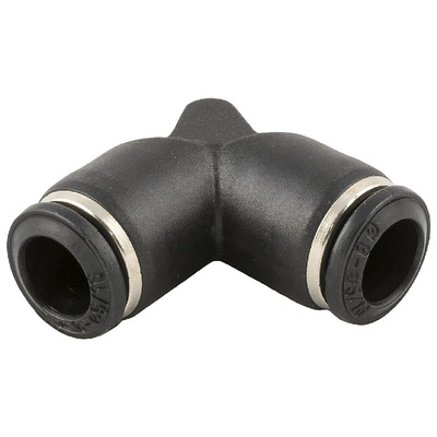 RS PRO Push-in Fitting, Push In 8 mm to Push In 8 mm, Tube-to-Tube Connection Style