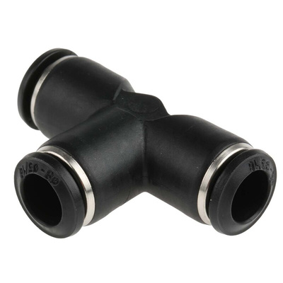 RS PRO Push-in Fitting Push In 8 mm, Push In 8 mm to Push In 8 mm, Tube-to-Tube Connection Style