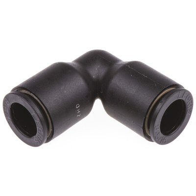 Legris LF3000 Series Elbow Tube-toTube Adaptor, Push In 8 mm to Push In 8 mm, Tube-to-Tube Connection Style