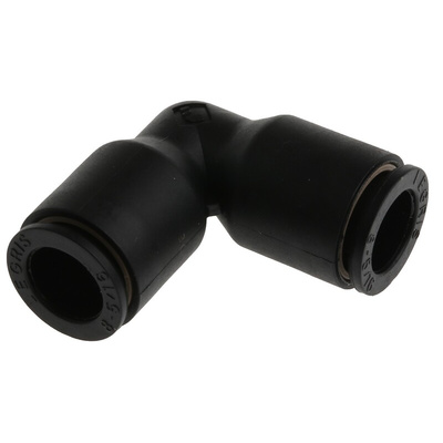 Legris LF3000 Series Elbow Tube-toTube Adaptor, Push In 8 mm to Push In 8 mm, Tube-to-Tube Connection Style