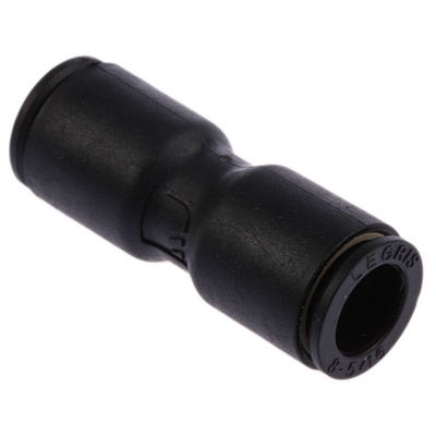 Legris LF3000 Series Straight Tube-to-Tube Adaptor, Push In 8 mm to Push In 8 mm, Tube-to-Tube Connection Style