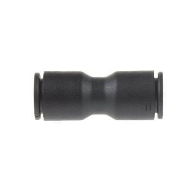 Legris LF3000 Series Straight Tube-to-Tube Adaptor, Push In 10 mm to Push In 10 mm, Tube-to-Tube Connection Style