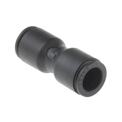 Legris LF3000 Series Straight Tube-to-Tube Adaptor, Push In 10 mm to Push In 10 mm, Tube-to-Tube Connection Style