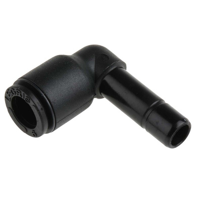 Legris LF3000 Series Elbow Tube-toTube Adaptor, Push In 6 mm to Push In 6 mm, Tube-to-Tube Connection Style
