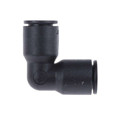 Legris LF3000 Series Elbow Tube-toTube Adaptor, Push In 12 mm to Push In 12 mm, Tube-to-Tube Connection Style