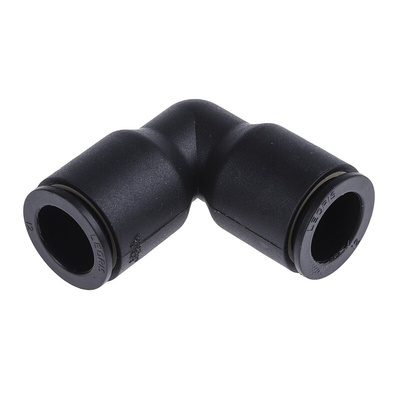 Legris LF3000 Series Elbow Tube-toTube Adaptor, Push In 12 mm to Push In 12 mm, Tube-to-Tube Connection Style
