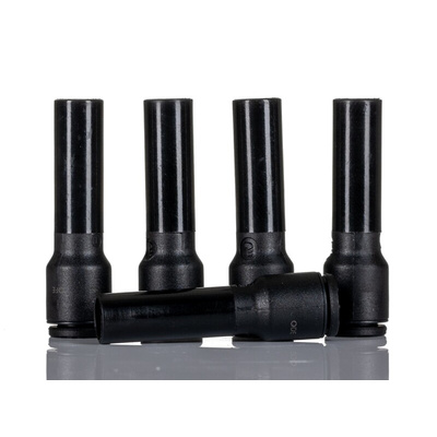 Legris LF3000 Series Straight Tube-to-Tube Adaptor, Push In 6 mm to Push In 8 mm, Tube-to-Tube Connection Style