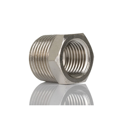 Legris LF3000 Series Straight Threaded Adaptor, R 3/8 Male to G 1/4 Female, Threaded Connection Style