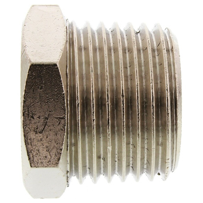 Legris LF3000 Series Straight Threaded Adaptor, R 1/2 Male to G 1/4 Female, Threaded Connection Style