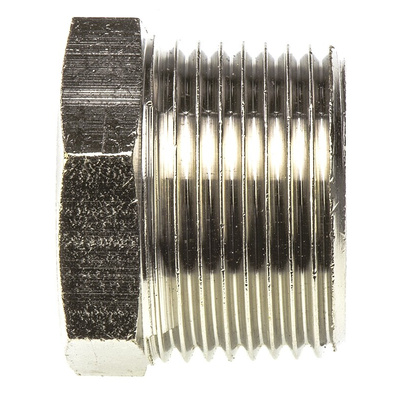 Legris LF3000 Series Straight Threaded Adaptor, R 3/4 Male to G 1/2 Female, Threaded Connection Style