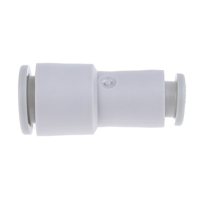 SMC KQ2 Series Straight Tube-to-Tube Adaptor, Push In 6 mm to Push In 8 mm, Tube-to-Tube Connection Style