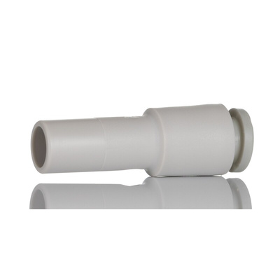SMC KQ2 Series Straight Tube-to-Tube Adaptor, Push In 4 mm to Push In 6 mm, Tube-to-Tube Connection Style
