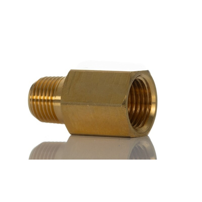 Norgren ENOTS Series Straight Threaded Adaptor, R 1/8 Male to Push In 1/4 in, Threaded-to-Tube Connection Style