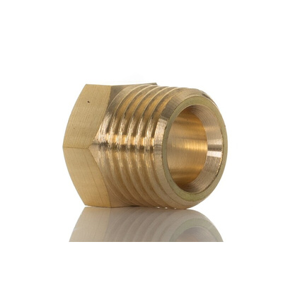 Norgren ENOTS Series Straight Threaded Adaptor, R 1/8 Male to Push In 1/4 in, Threaded-to-Tube Connection Style