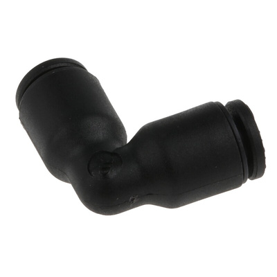Legris LF3000 Series Elbow Tube-toTube Adaptor, Push In 4 mm to Push In 4 mm, Tube-to-Tube Connection Style
