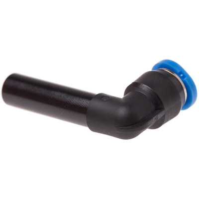Festo QSL Series Elbow Tube-toTube Adaptor, Push In 6 mm to Push In 4 mm, Tube-to-Tube Connection Style, 153350