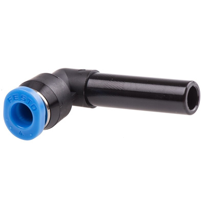 Festo QSL Series Elbow Tube-toTube Adaptor, Push In 6 mm to Push In 4 mm, Tube-to-Tube Connection Style, 153350
