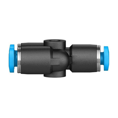Festo QSMY Series Y Tube-to-Tube Adaptor, Push In 3 mm to Push In 3 mm, Tube-to-Tube Connection Style, 153370
