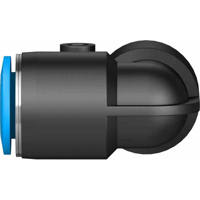 Festo QSL Series Elbow Tube-toTube Adaptor, Push In 12 mm to Push In 12 mm, Tube-to-Tube Connection Style, 153074