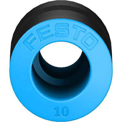Festo QS Series Reducer Nipple, Push In 10 mm to Push In 8 mm, Tube-to-Tube Connection Style, 153039