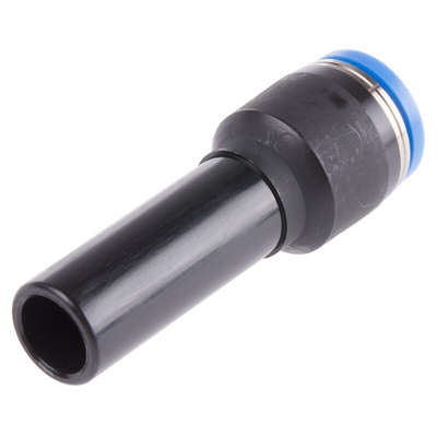 Festo QS Series Reducer Nipple, Push In 10 mm to Push In 8 mm, Tube-to-Tube Connection Style, 153043
