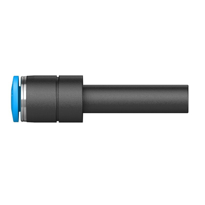 Festo QS Series Reducer Nipple, Push In 6 mm to Push In 4 mm, Tube-to-Tube Connection Style, 153041