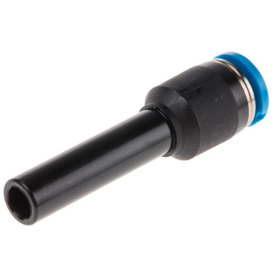 Festo QS Series Reducer Nipple, Push In 6 mm to Push In 4 mm, Tube-to-Tube Connection Style, 153041