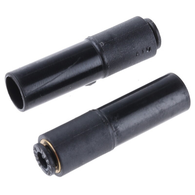 Legris LF3000 Series Straight Tube-to-Tube Adaptor, Push In 4 mm to Push In 10 mm, Tube-to-Tube Connection Style