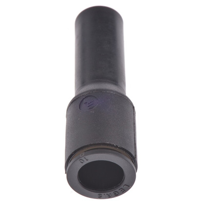 Legris LF3000 Series Straight Tube-to-Tube Adaptor, Push In 10 mm to Push In 12 mm, Tube-to-Tube Connection Style