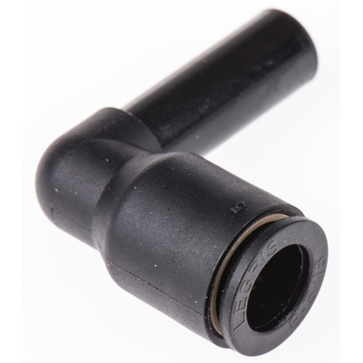 Legris LF3000 Series Elbow Tube-toTube Adaptor, Push In 8 mm to Push In 8 mm, Tube-to-Tube Connection Style