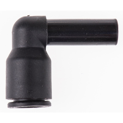 Legris LF3000 Series Elbow Tube-toTube Adaptor, Push In 8 mm to Push In 8 mm, Tube-to-Tube Connection Style