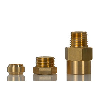 Norgren ENOTS Series Straight Threaded Adaptor, G 1/8 Male to Push In 6 mm, Threaded-to-Tube Connection Style