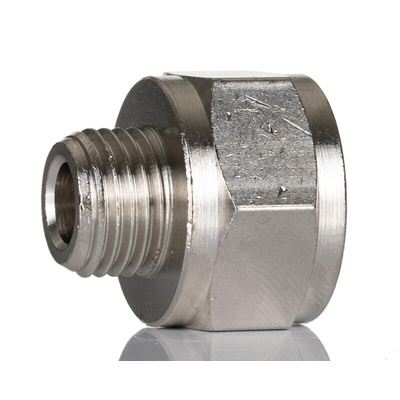 Legris LF3000 Series Straight Threaded Adaptor, G 1/4 Male to G 3/8 Female, Threaded Connection Style