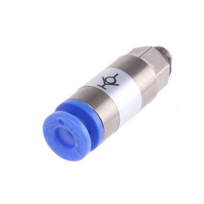 SMC KC Series Straight Threaded Adaptor, M5 Male to Push In 4 mm, Threaded-to-Tube Connection Style