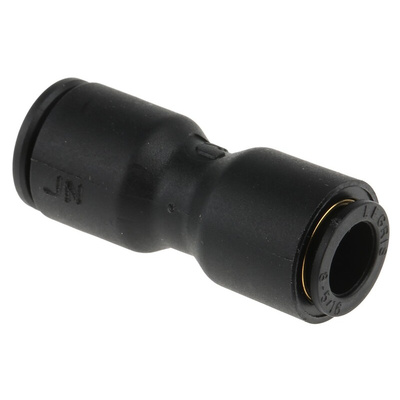 Legris LF3000 Series Straight Tube-to-Tube Adaptor, Push In 8 mm to Push In 10 mm, Tube-to-Tube Connection Style