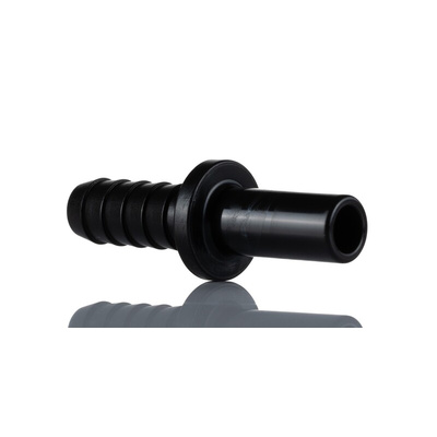 John Guest PM Series Reducer Nipple, Push In 10 mm to Push In 8 mm, Tube-to-Tube Connection Style