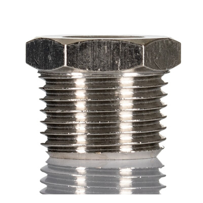 SMC Straight Threaded Adaptor, R 1/2 Male to R 1/4 Female, Threaded Connection Style