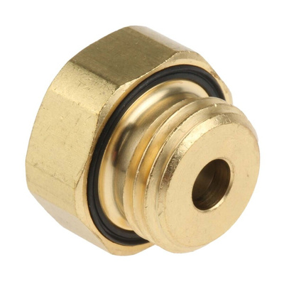 SMC KQ2 Series Straight Threaded Adaptor, G 1/4 Male to Push In 6 mm, Threaded-to-Tube Connection Style