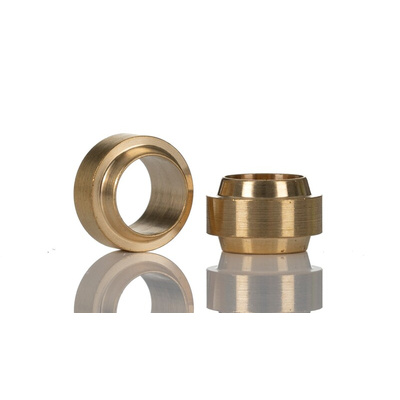 Norgren ENOTS Series Straight Threaded Adaptor, R 1/4 Male to Push In 1/4 in, Threaded-to-Tube Connection Style