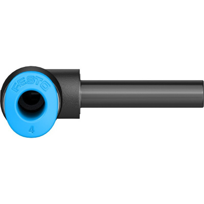Festo QSL Series Elbow Tube-toTube Adaptor, Push In 4 mm to Push In 4 mm, Tube-to-Tube Connection Style, 153347